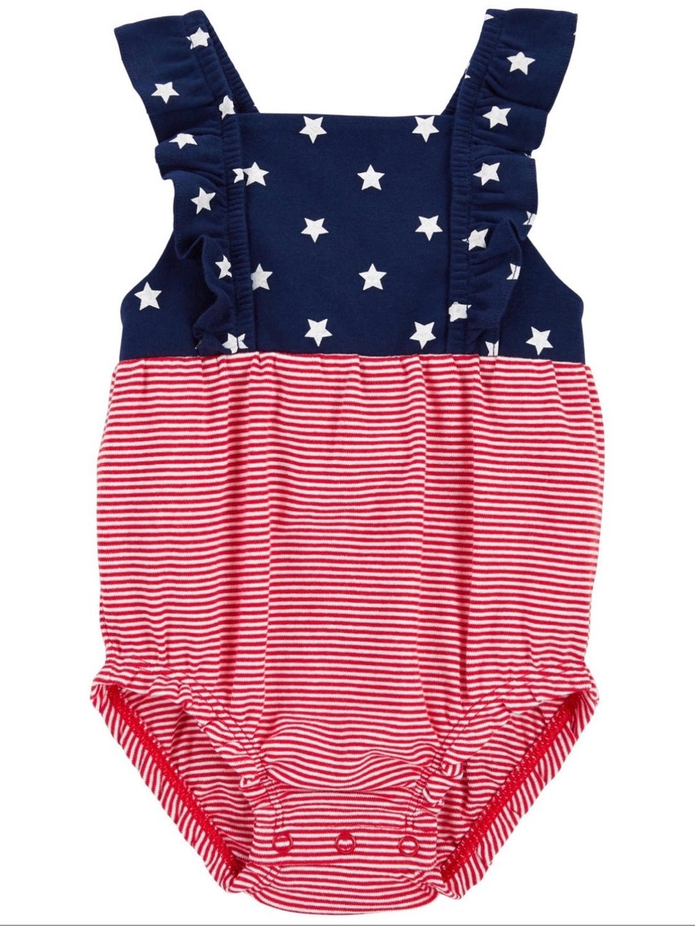 Americana 4th of July Romper